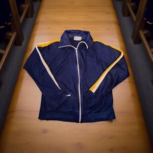 Vintage Boys JC Penny Polyester Track Jacket Size Medium